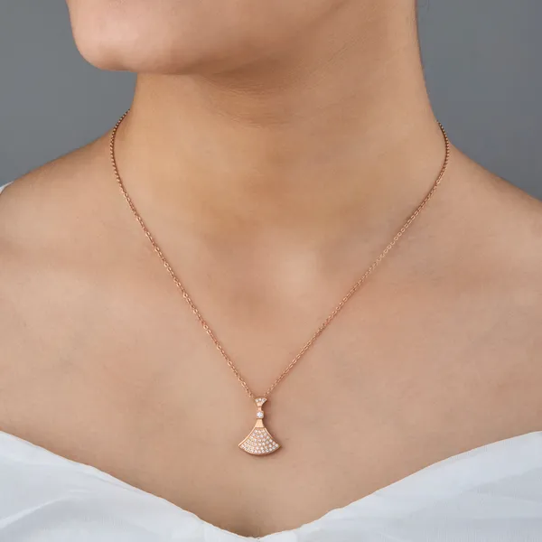 Gold_Double_Heart_Pendant_Necklace_And_Rose_Gold_Plated_Diamond_Fan_Shaped_Pendant_Necklace_For_Women_And_Girls_Combo_Pack_Of_2